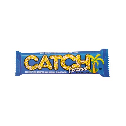Charles Chocolates Catch Chocolate Bar Coconut And Crisped Rice 50 g