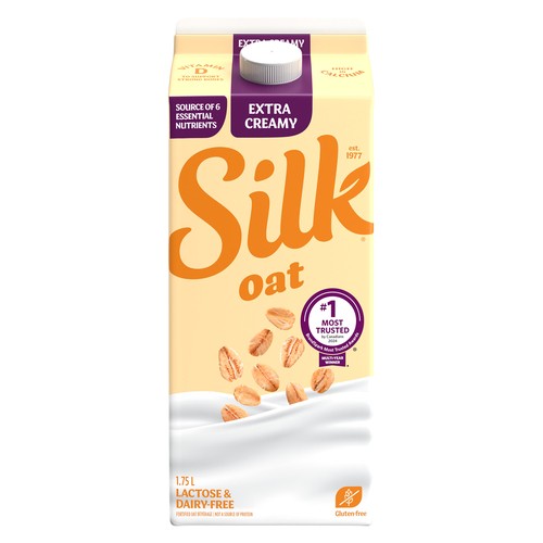 Silk Dairy-Free Oat Beverage Extra Creamy 1.75 L