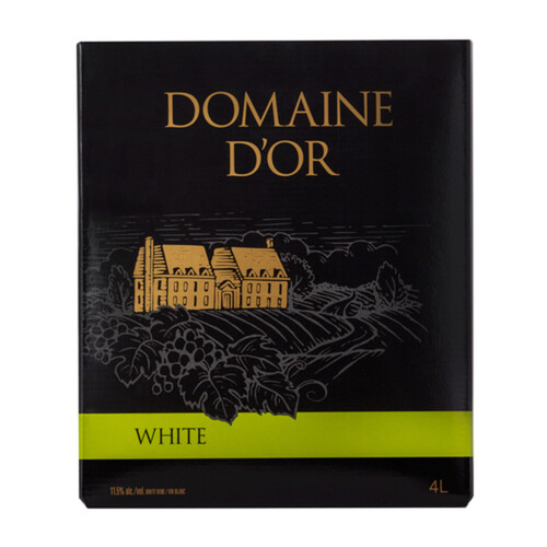 Domaine Andre White Wine 11.5% Alcohol 4 L