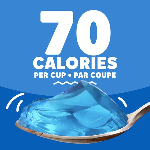 Jell-O Gel Snacks Blueberry 384 g