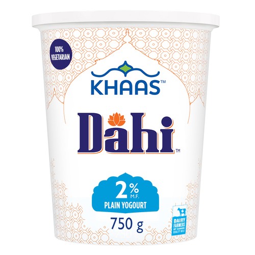 Khaas Dahi 2% Plain Yogurt 750 g
