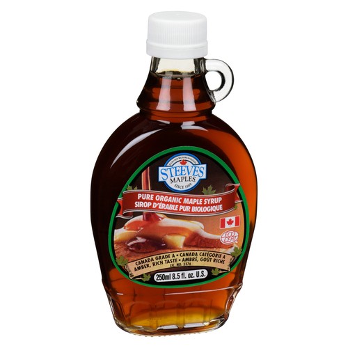 Steeves Maples Pure Organic Maple Syrup 250 ml