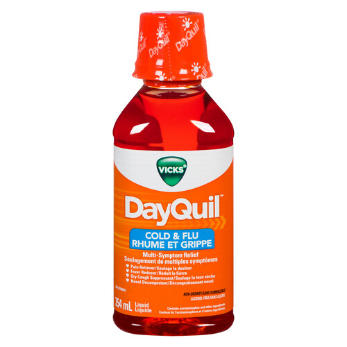 Vicks DayQuil Cold & Flu Liquid 354 ml