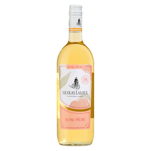 Nicolas Laloux Wine Peach Pink 1 L (bottle)