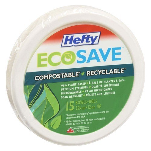 Hefty Ecosave Bowls 15 Count