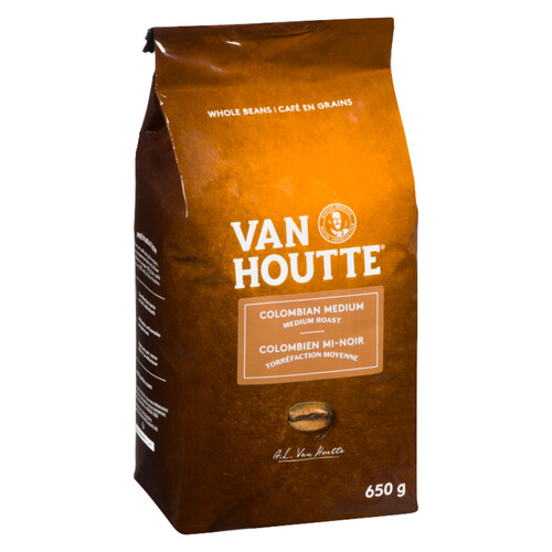 Van Houtte Whole Bean Coffee Colombian Medium Roast 650 g