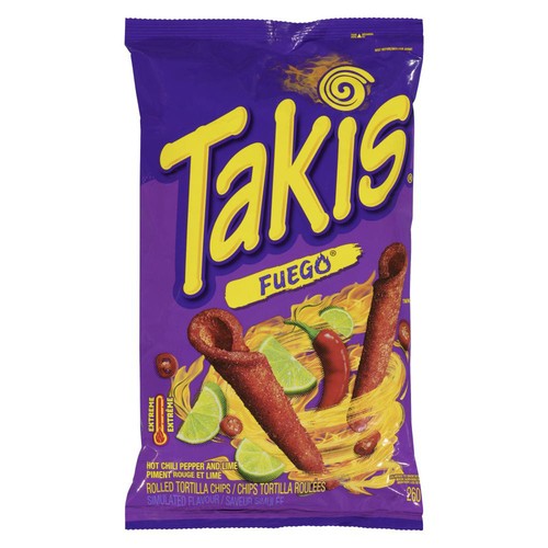 Takis Rolled Tortilla Chips Fuego 260 g