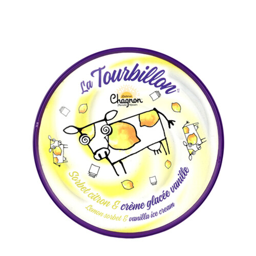 La Tourbillon Ice Cream Sorbet Lemon And Vanilla 1.5 L