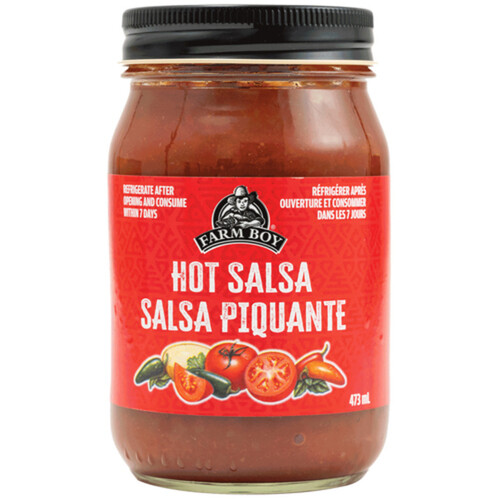 Farm Boy Salsa Hot 473 ml