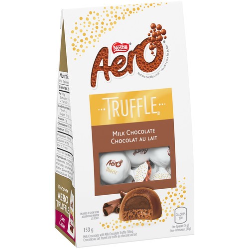 Nestlé Aero Milk Chocolate Truffles Pouch 153 g