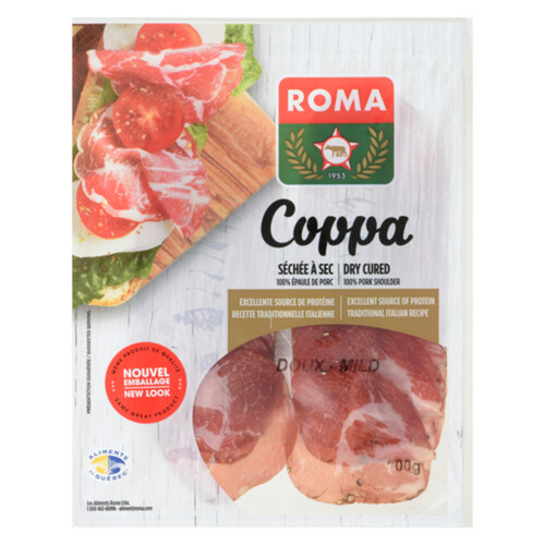 Roma Sliced Coppa Mild 100 g