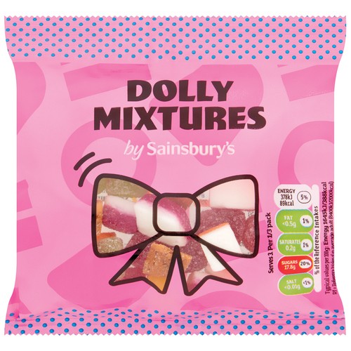 Sainsbury's Candy Dolly Mixtures 70 g