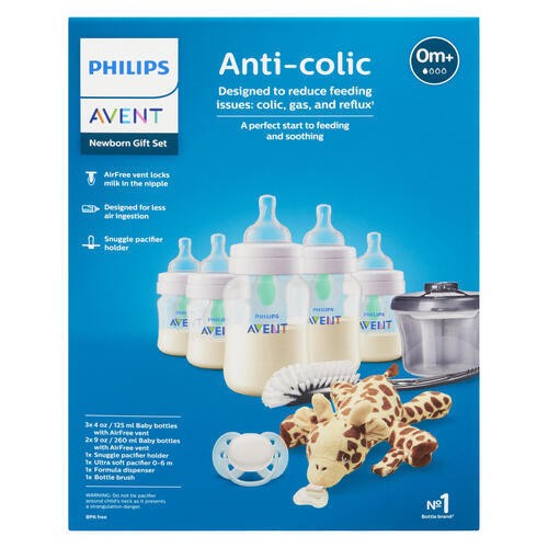 Philips Avent Anti-Colic Baby Bottle Newborn Gift Set 