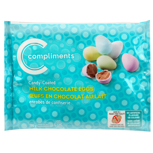 Compliments Mini Eggs Candy Milk Chocolate 200 g
