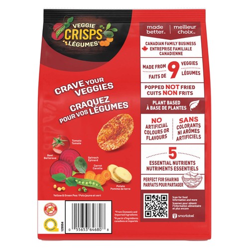 Dare Veggie Crisps Ketchup Flavoured 100 g
