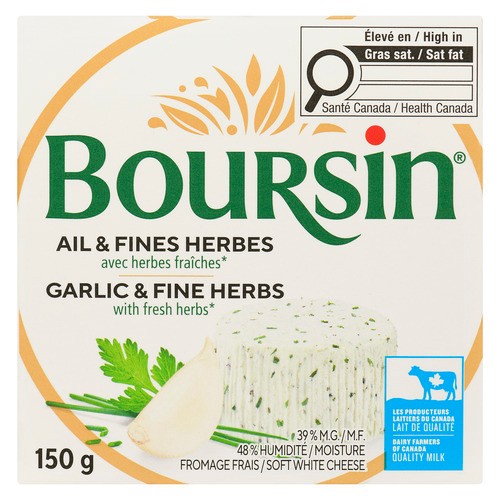 Boursin Cheese Garlic & Fine Herbs 150 g