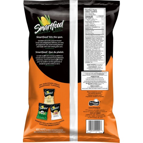 Smartfood Seasoned Popcorn Jalapeño & Cheddar 180 g