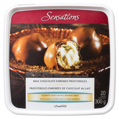 Sensations Chocolate Profiteroles 300 g (frozen)