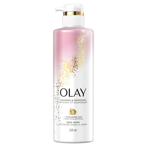 Olay Body Wash Cleansing & Nourishing Hyaluronic Acid 530 ml