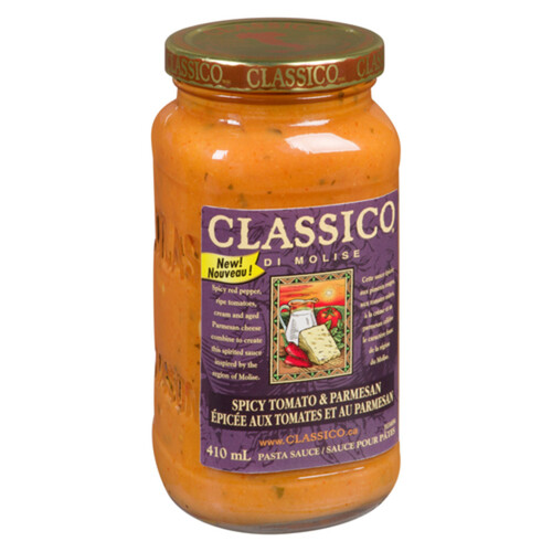 Classico Di Molise Pasta Sauce Spicy Tomato & Parmesan 410 ml