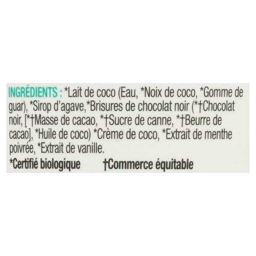 Coconut Bliss Gluten-Free Non-Dairy Frozen Dessert Mint Chip Galactica 473 ml
