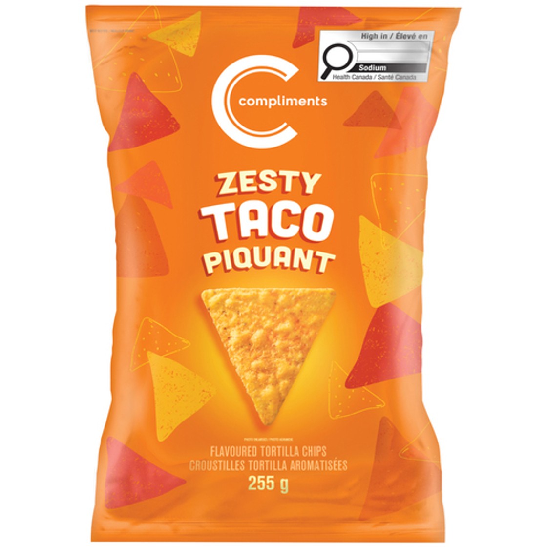 Compliments Tortilla Chips Zesty Taco 255 g - Voilà Online Groceries ...