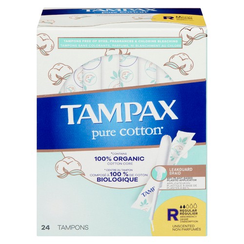 Tampax Pure Tampons Original 24 EA