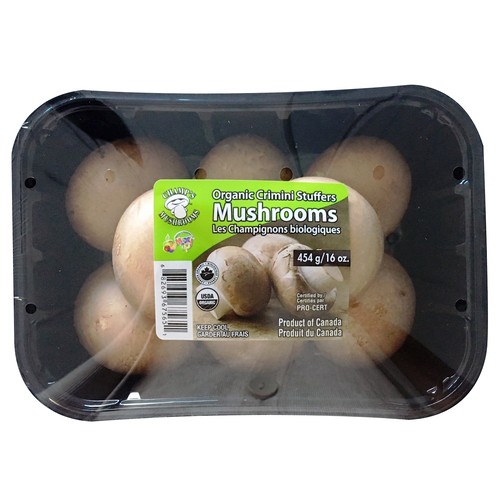 Organic Mushrooms Cremini Stuffers 454 g