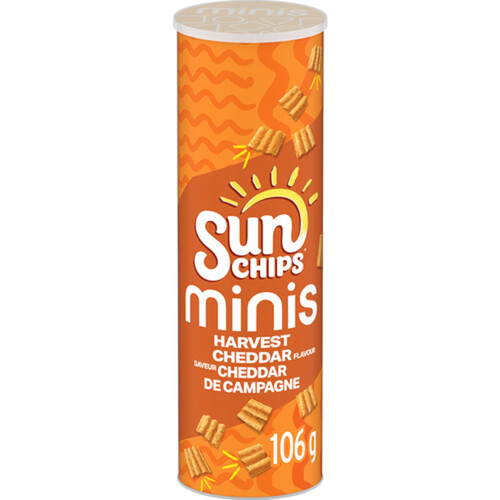 Sun Chips Minis Multigrain Snacks Harvest Cheddar 106 g