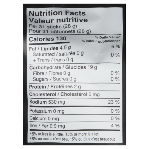 Pop Daddy Pretzel Sticks Hot Sauce 212 g