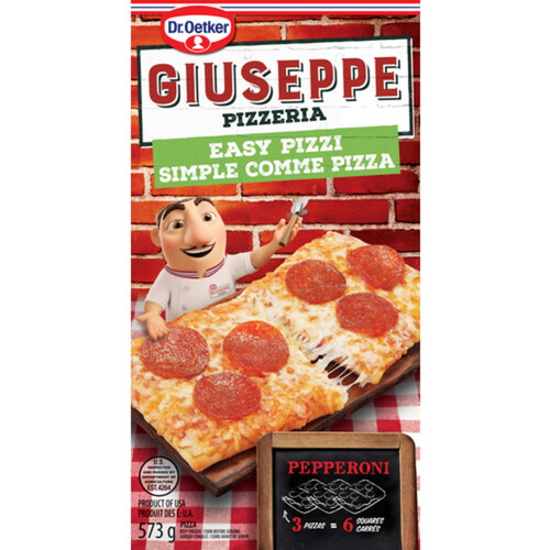 Dr. Oetker Giuseppe Frozen Easy Pizzi Pizza Pepperoni 573 g