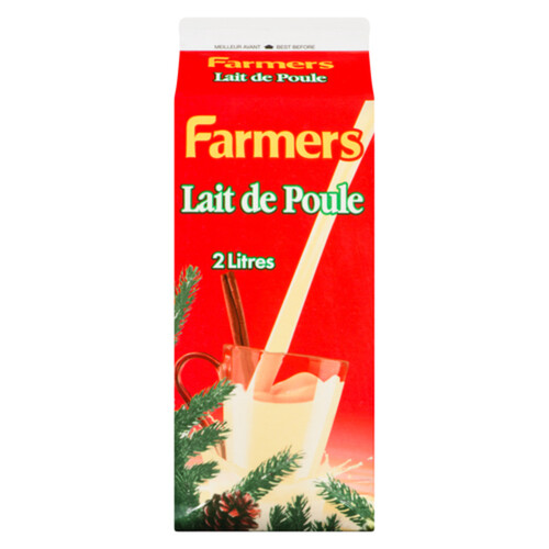 Farmers Regular Eggnog 2 L