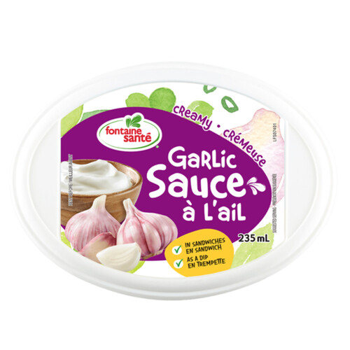 Fontaine Sante Garlic Sauce Creamy 235 ml