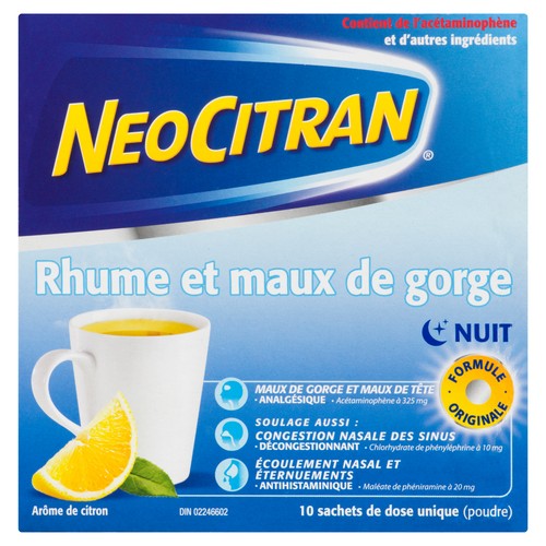 NeoCitran Cold & Flu Powder 10 EA