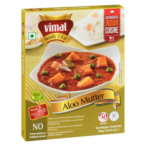 Vimal Ready to Eat Aloo Mutter 300 g