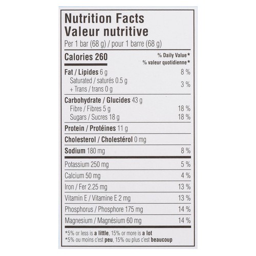 Clif Bar Energy Bar Blueberry Almond Crisp 6 x 68 g