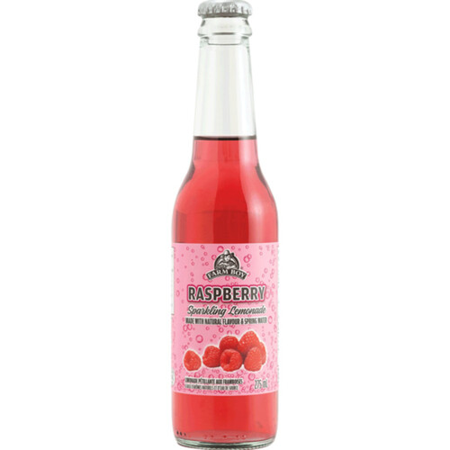 Farm Boy Sparkling Lemonade Raspberry 275 ml (bottle)