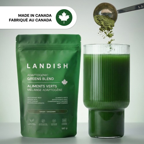 Landish Supplement Adaptogenic Greens Blend 180 g