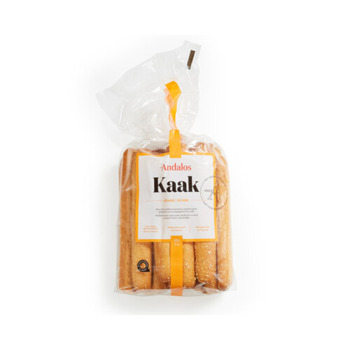 Andalos Kaak Bread Sesame 8-Inch 400 g