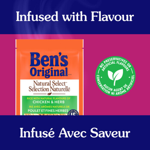 Ben's Original Natural Select Rice Chicken & Herb Flavour 397 g