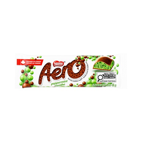 Nestlé Aero Chocolate Bar Bubbles Peppermint 41 g
