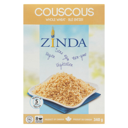 Zinda Couscous Whole Wheat 340 g