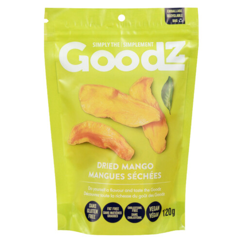 Goodz Dried Mango 120 g