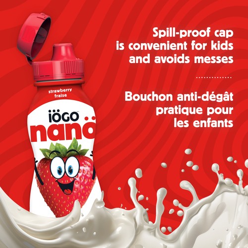 iÖGO nanö 1% Drinkable Yogurt Strawberry 6 x 93 ml