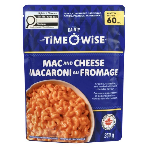 Dainty Time Wise Mac and Cheese 250 g