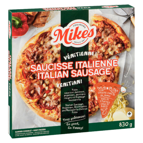 Mikes Frozen STFD Sausage Pizza 830 g