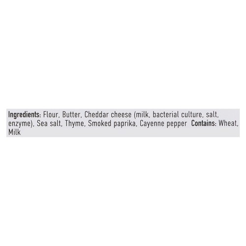 Provisions Food Savoury Shortbread Cheddar Thyme 90 g