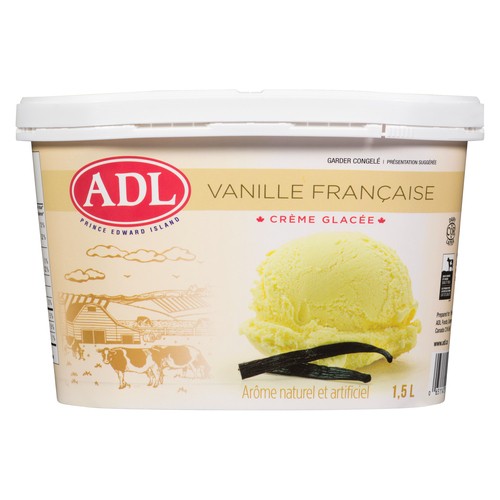 ADL Ice Cream French Vanilla 1.5 L