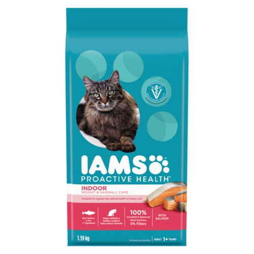 IAMS Proactive Health Dry Cat Food Salmon 1.59 kg