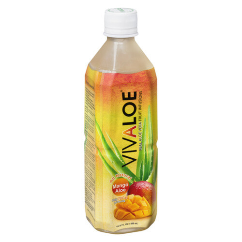 Vivaloe Aloe Mango Drink 500 ml (bottle)